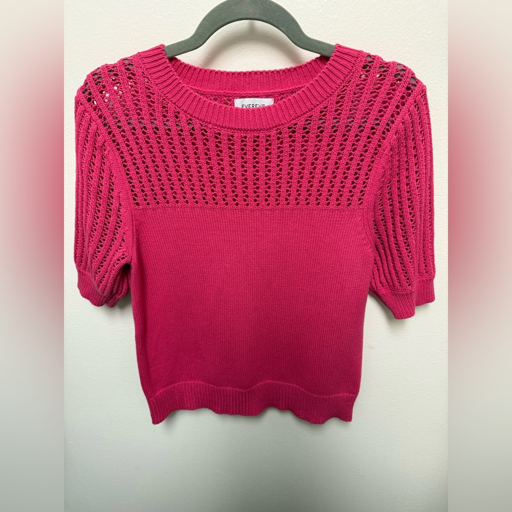 Evereve Fuchsia Knit Top